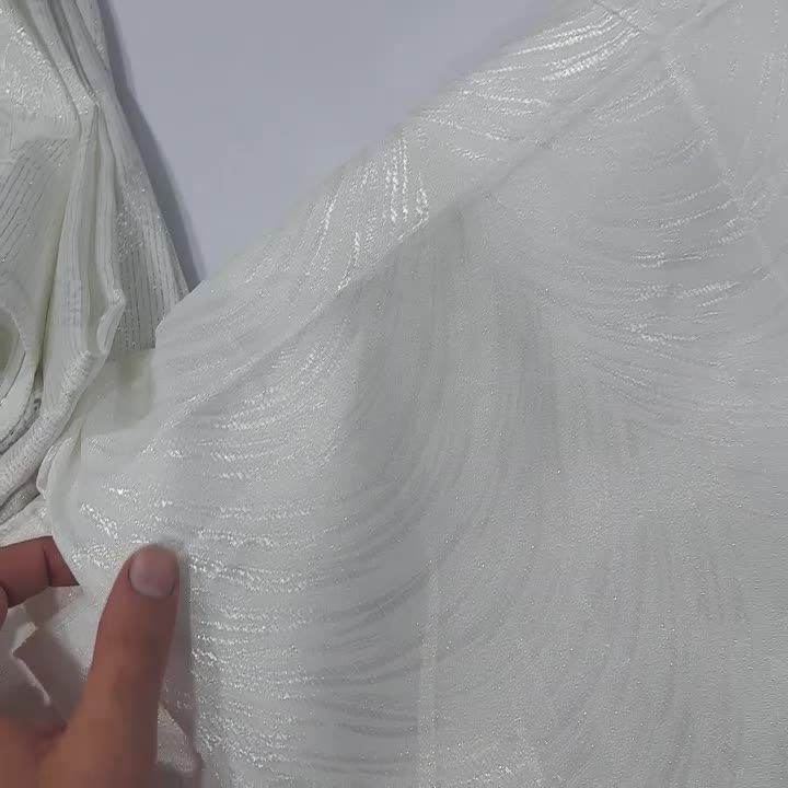 پرده حریر پانچی آماده / تک و عمده|پرده، رانر، رومیزی|قم, چهل درخت|دیوار