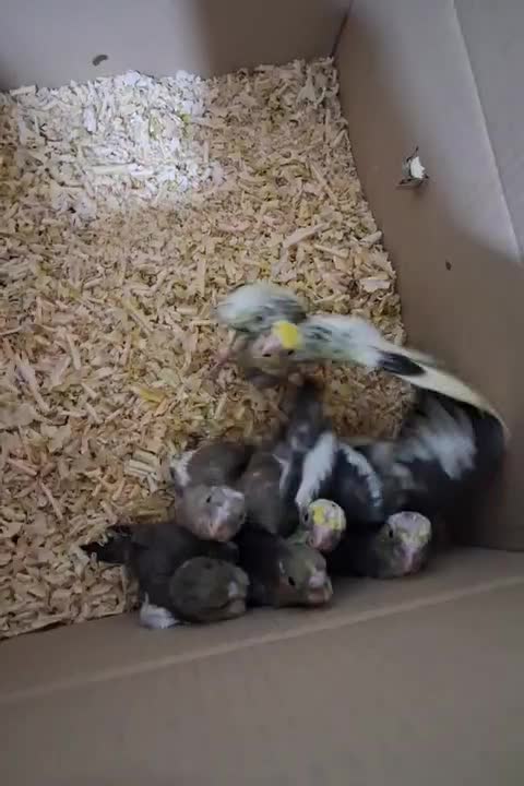 جوجه عروس هلندی سرلاکی نژاد سخنگو|پرنده|تهران, پونک|دیوار