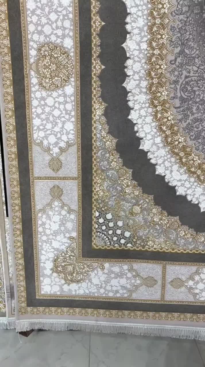 فرش طرح راما 1200شانه|فرش|کاشان, مزرعه نو|دیوار