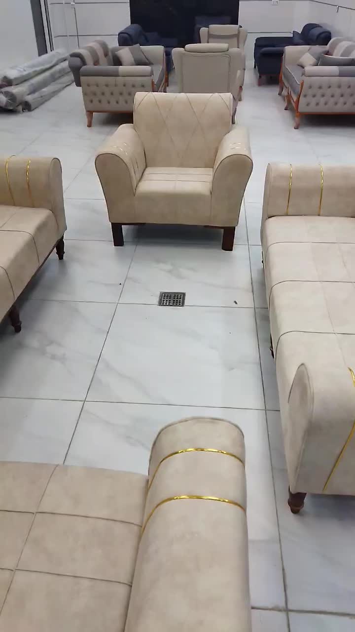 مبل ارزان در بانه پایه چوبی 7نفره 19ملیون|مبلمان خانگی و میز عسلی|بانه, |دیوار