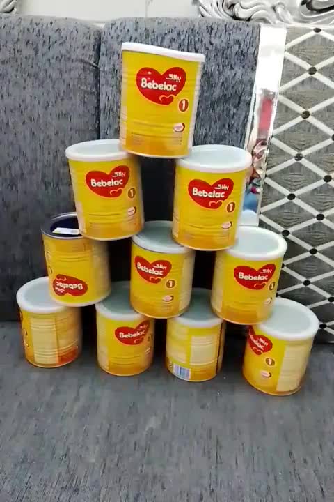 قوطی خالی شیرخشک|ظروف نگهدارنده، پلاستیکی، یک‌بارمصرف|یزد, |دیوار