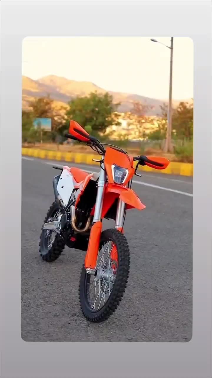 موتور تریل KTM yb 250ccچهارسوپاپ|موتورسیکلت|بانه, |دیوار