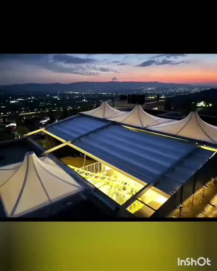 تولید کننده سقف متحرک برقی. جمع شونده sunsayan|خدمات پیشه و مهارت|اصفهان, برازنده|دیوار