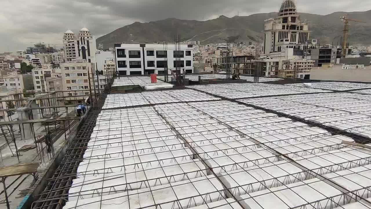 آرماتوربندی سقف دال وافل اینتل دک ویلا و ..|خدمات پیشه و مهارت|کرج, عظیمیه|دیوار