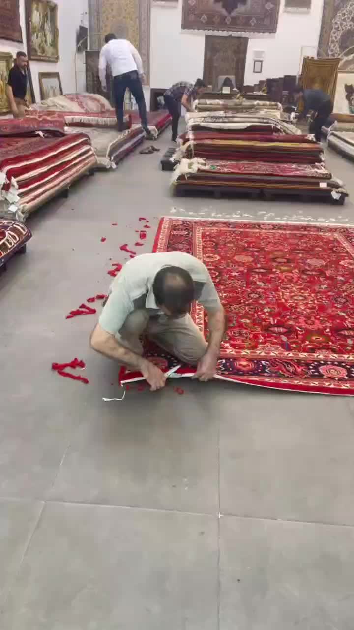 فرش دستباف کناره ۵۰ رج طرح تبریز ۱ در ۳|فرش|کرج, مشکین‌دشت|دیوار