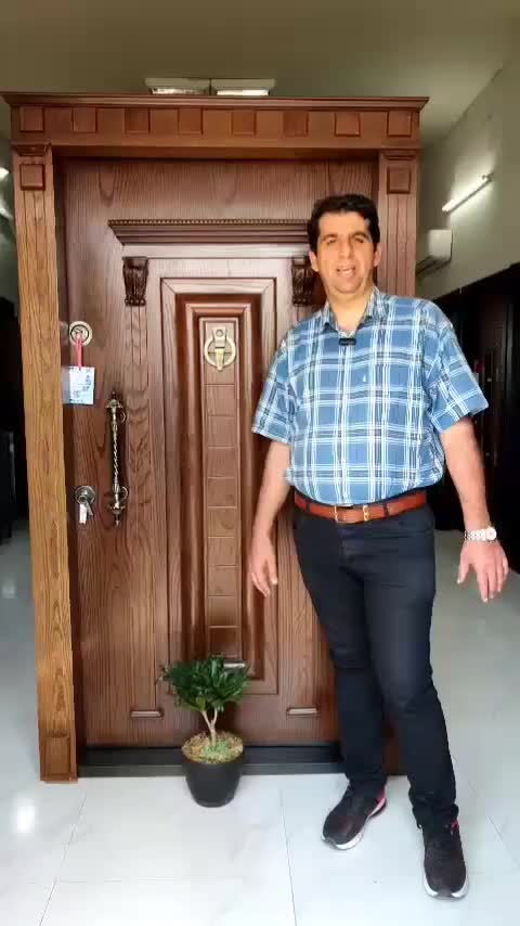 درب ضدسرقت/درب هوشمند آژیردار/درب محافظ/چوبی|مصالح و تجهیزات ساختمان|اصفهان, بابوکان|دیوار