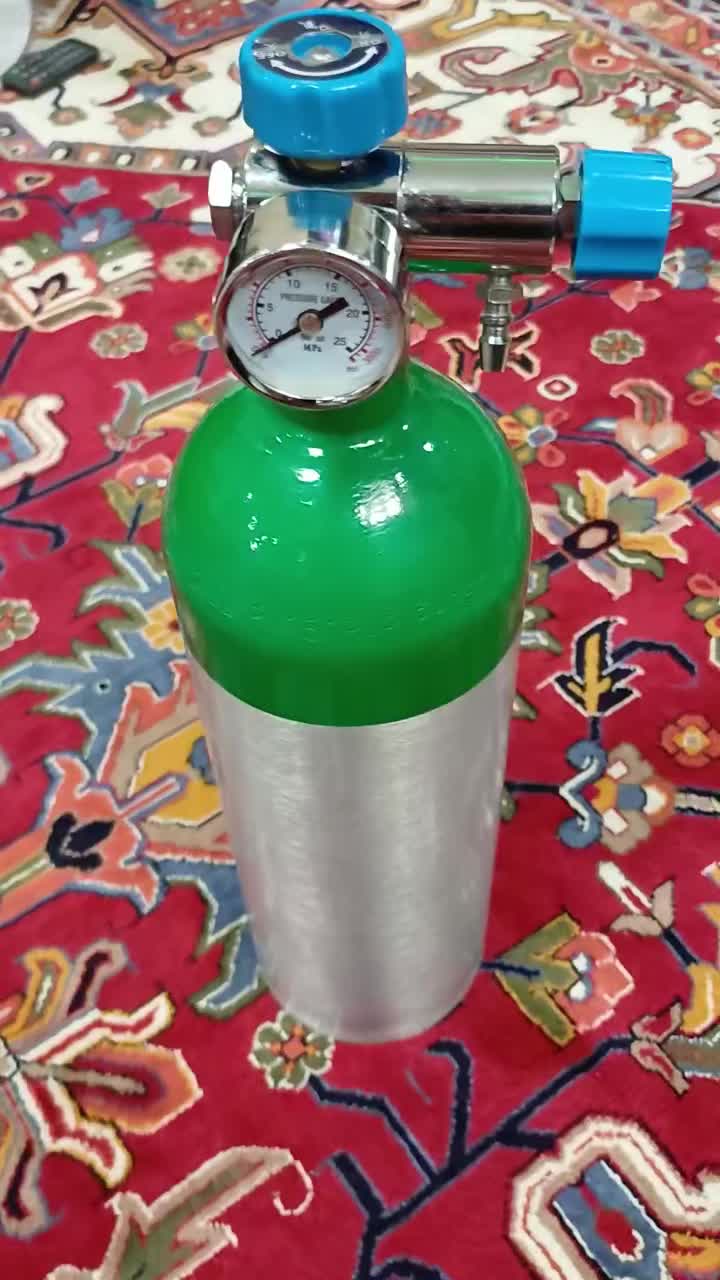 کپسول اکسیژن ۲/۲ لیتری قابل حمل|پزشکی|تهران, جیحون|دیوار