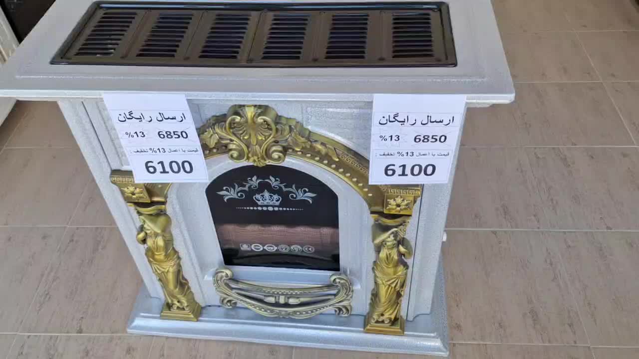 انواع بخاری گازی و شومینه ( از 12 هزار تا 36 هزار)|بخاری، هیتر، شومینه|بانه, |دیوار