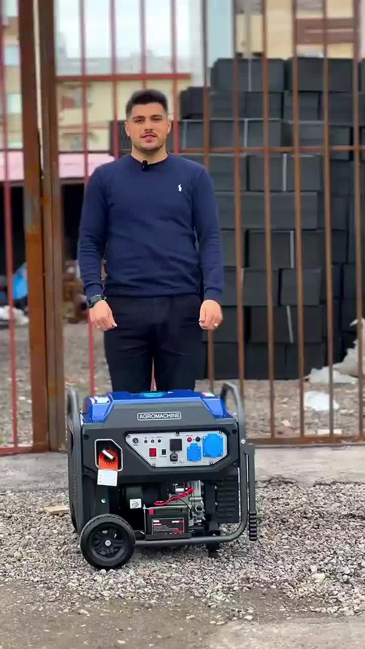 موتور برق بتون کن ژنراتور بنزینی اگرو Ecco 8500|ابزارآلات|رشت, بلوار گیلان|دیوار