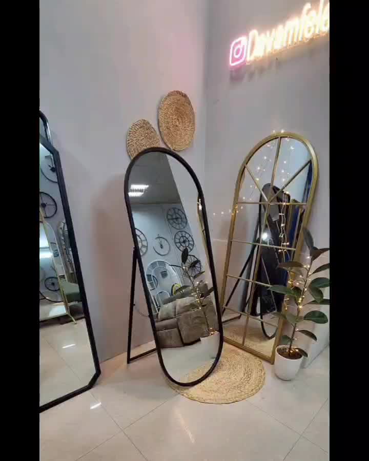 آینه قدی کپسولی (پایه زاویه دار)|آینه|مشهد, سید رضی|دیوار