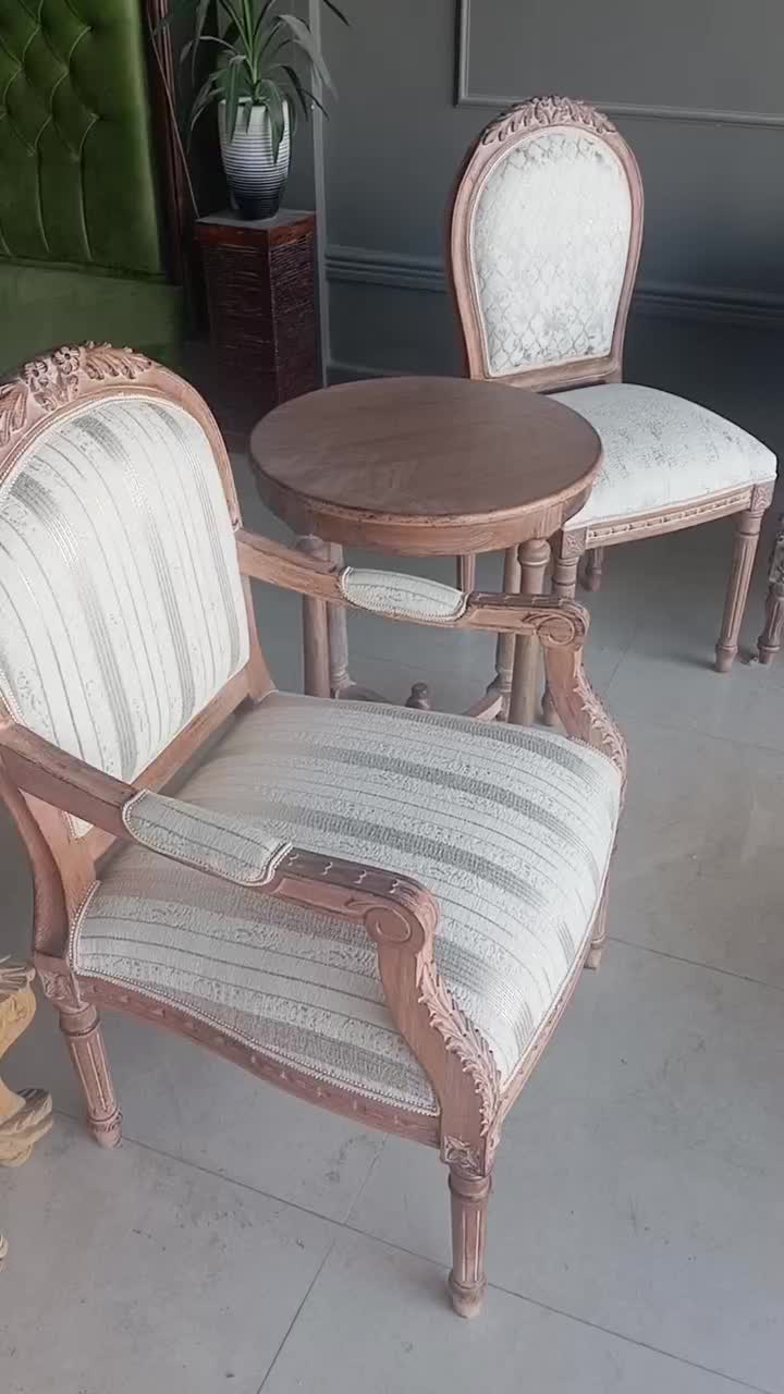 مبل نیو کلاسیک مدل کاجی ۷نفره با میز|مبلمان خانگی و میز عسلی|شاندیز, |دیوار