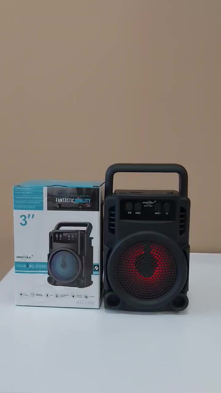 اسپیکر ۳ اینچی قابل حمل GTS 1360 GREATNICE|پخش‌کننده همراه|اهواز, شهرک حفاری|دیوار
