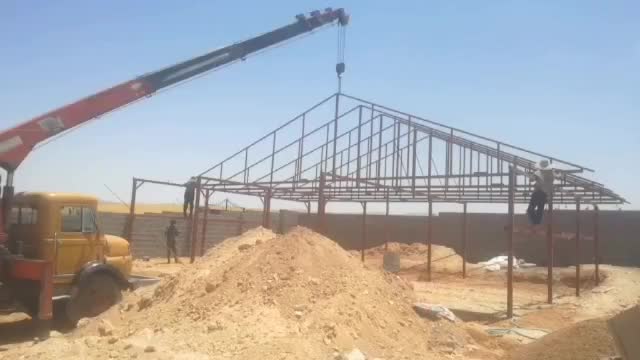 اجرا سقف شیبدار آردواز سفال طبرستان آلاچیق سایبان|خدمات پیشه و مهارت|شیراز, گویم|دیوار