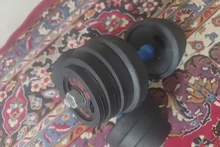 جفت دمبل 12 کیلویی|تجهیزات ورزشی|یزد, |دیوار