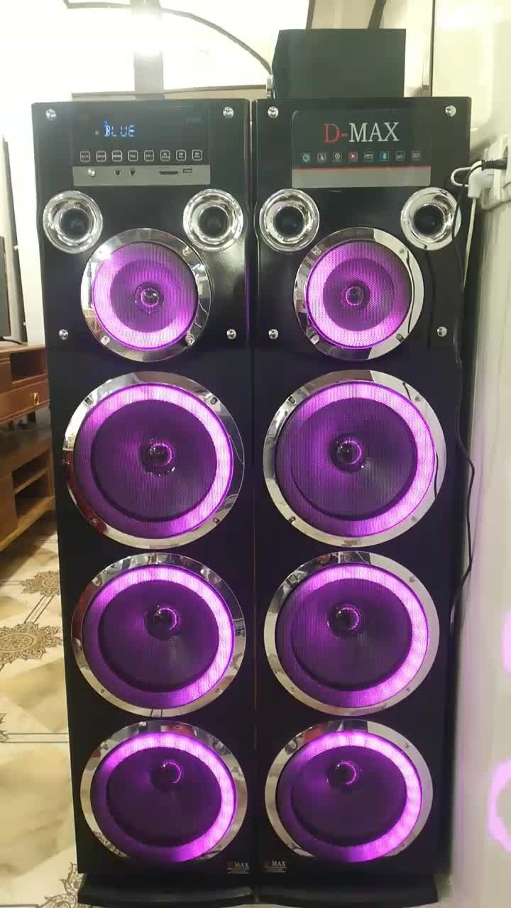 باند اسپیکر دی مکس چراغ دار بلوتوث دار درحدصفر|سیستم صوتی خانگی|سنندج, |دیوار