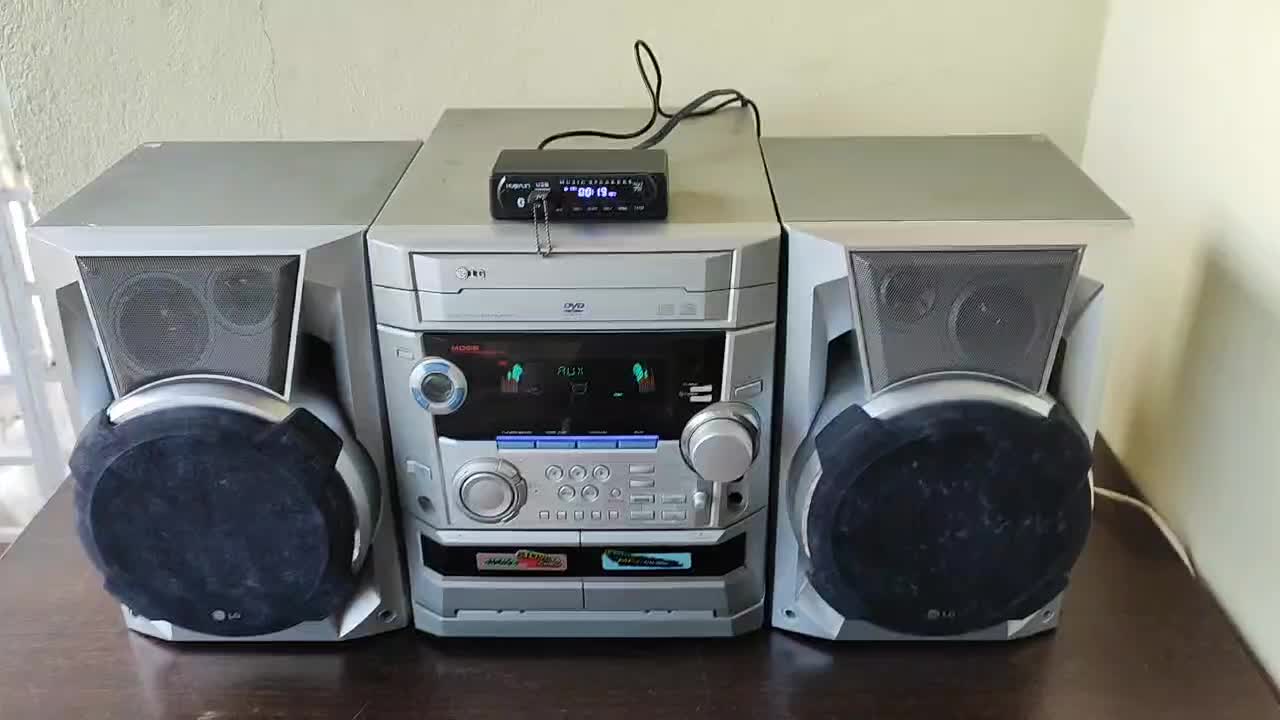 ضبط خانگی LG با دستگاه فلش پلیر|سیستم صوتی خانگی|چالوس, |دیوار