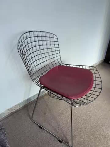 صندلی باغی فلزی روکش استیل|صندلی و نیمکت|بندر گناوه, |دیوار