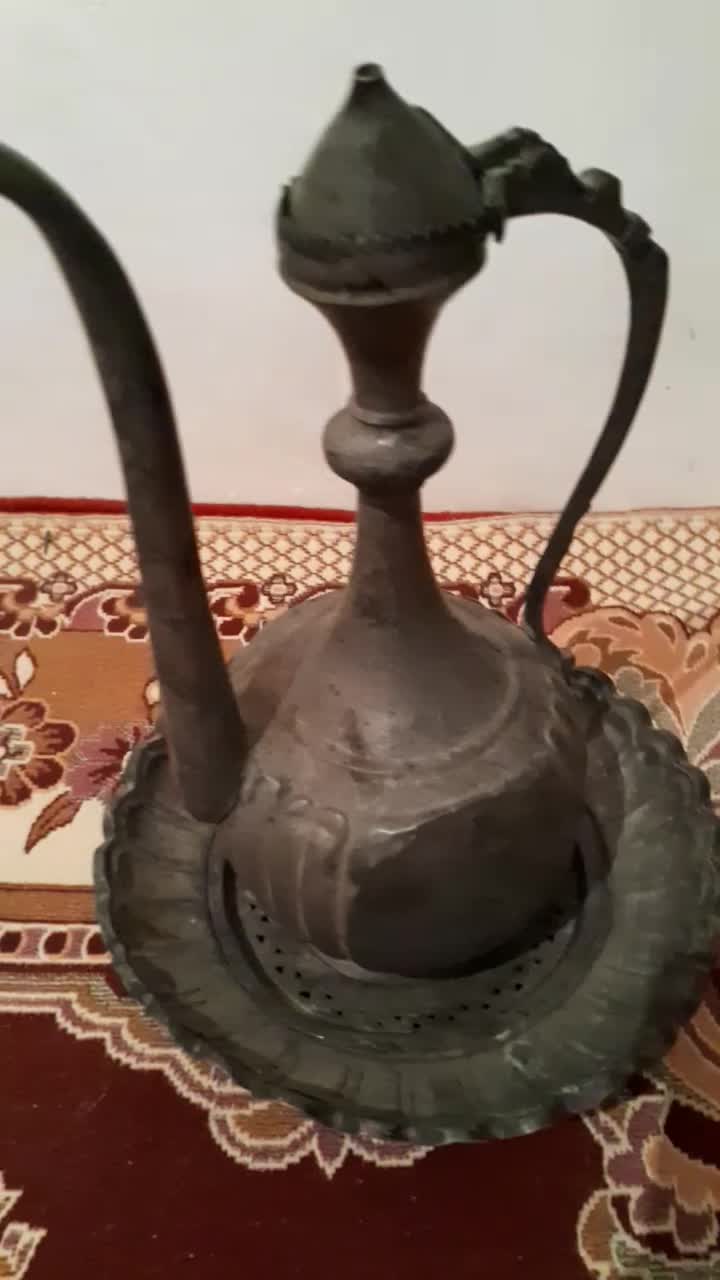 افتابه لگن قدیمی|کلکسیون اشیاء عتیقه|تلو, |دیوار