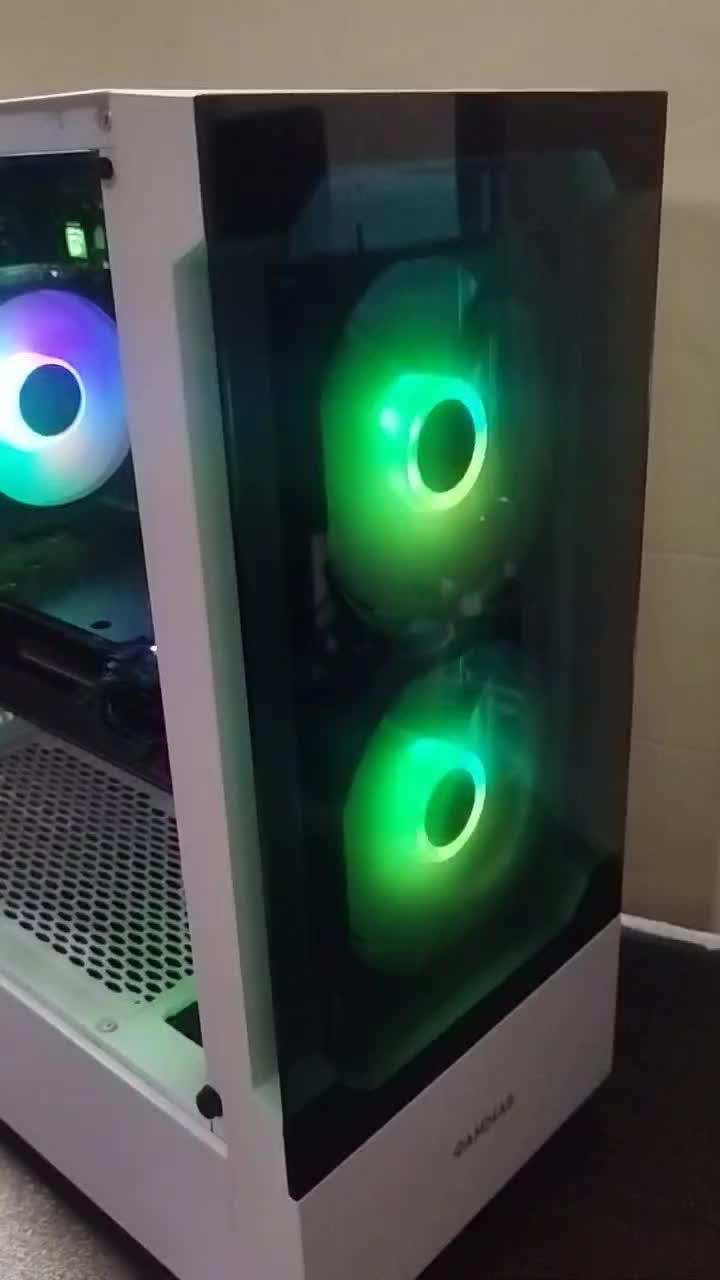 کیس گیمینگ نسل ۱۲ h610 + Asus tuf 5700 RGB|رایانه رومیزی|تهران, جمهوری|دیوار