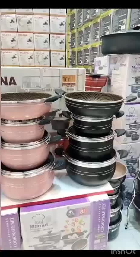 سرویس قابلمه و تابه لانه زنبوری 7پارچه|ظروف پخت‌وپز|اهواز, ۲۰۰۰واحدی|دیوار