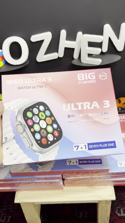 ساعت هوشمند W60 ULTRA3 (هفت بند+ ارسال رایگان)|ساعت|قم, میرزائیه|دیوار