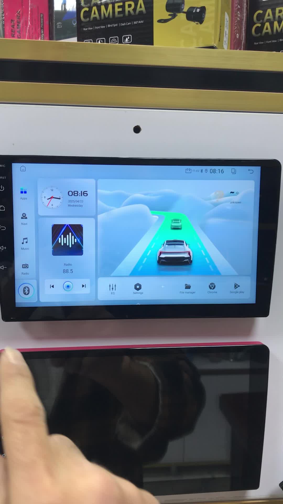 مانیتور اندروید خودرو برند پایونیر|قطعات یدکی و لوازم جانبی|قم, حنیف نژاد|دیوار