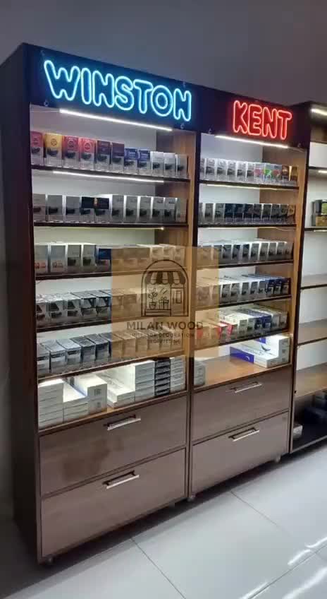 استند سیگار و تنباکو میلان چوب|فروشگاه و مغازه|مشهد, نوید|دیوار