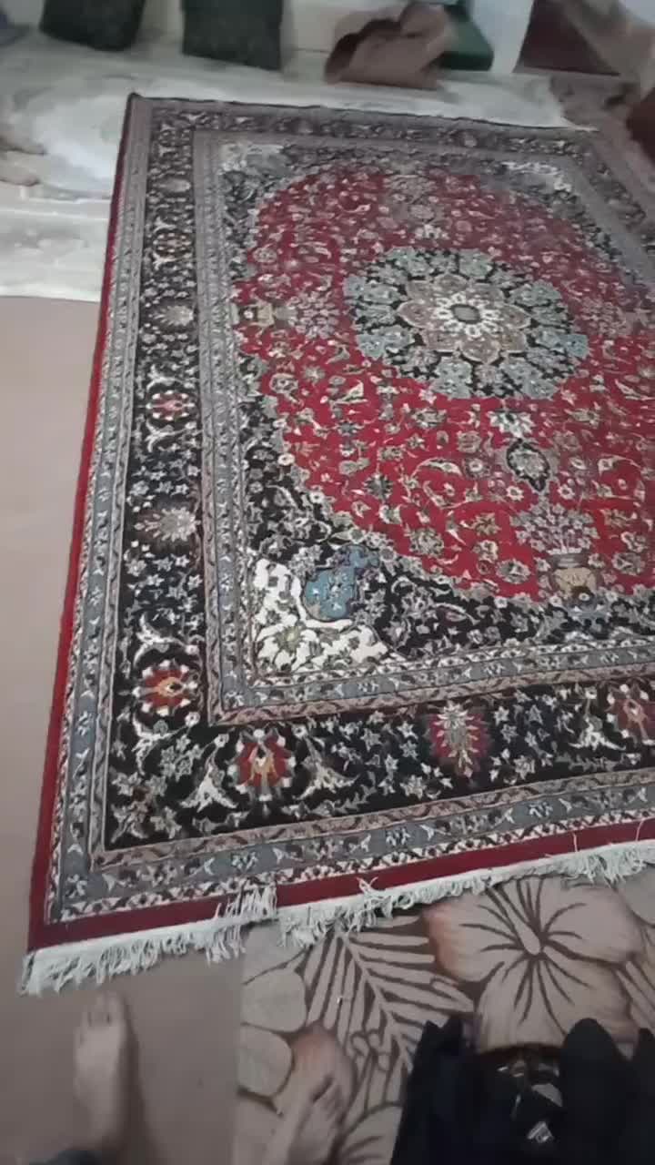 قالی|فرش|تربت جام, یحیی آباد|دیوار