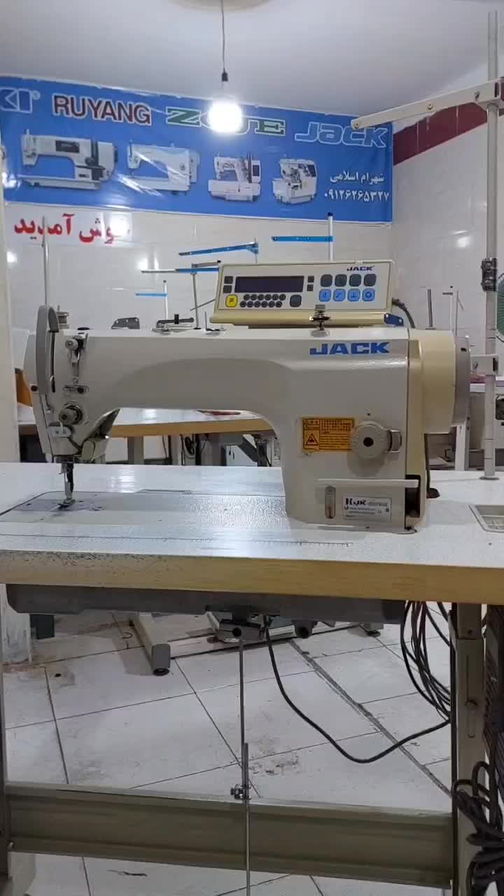 چرخ راسته تمام فول کامپیوتری جک پنل بالا درحدنو|چرخ خیاطی و ریسندگی|تهران, سجاد|دیوار