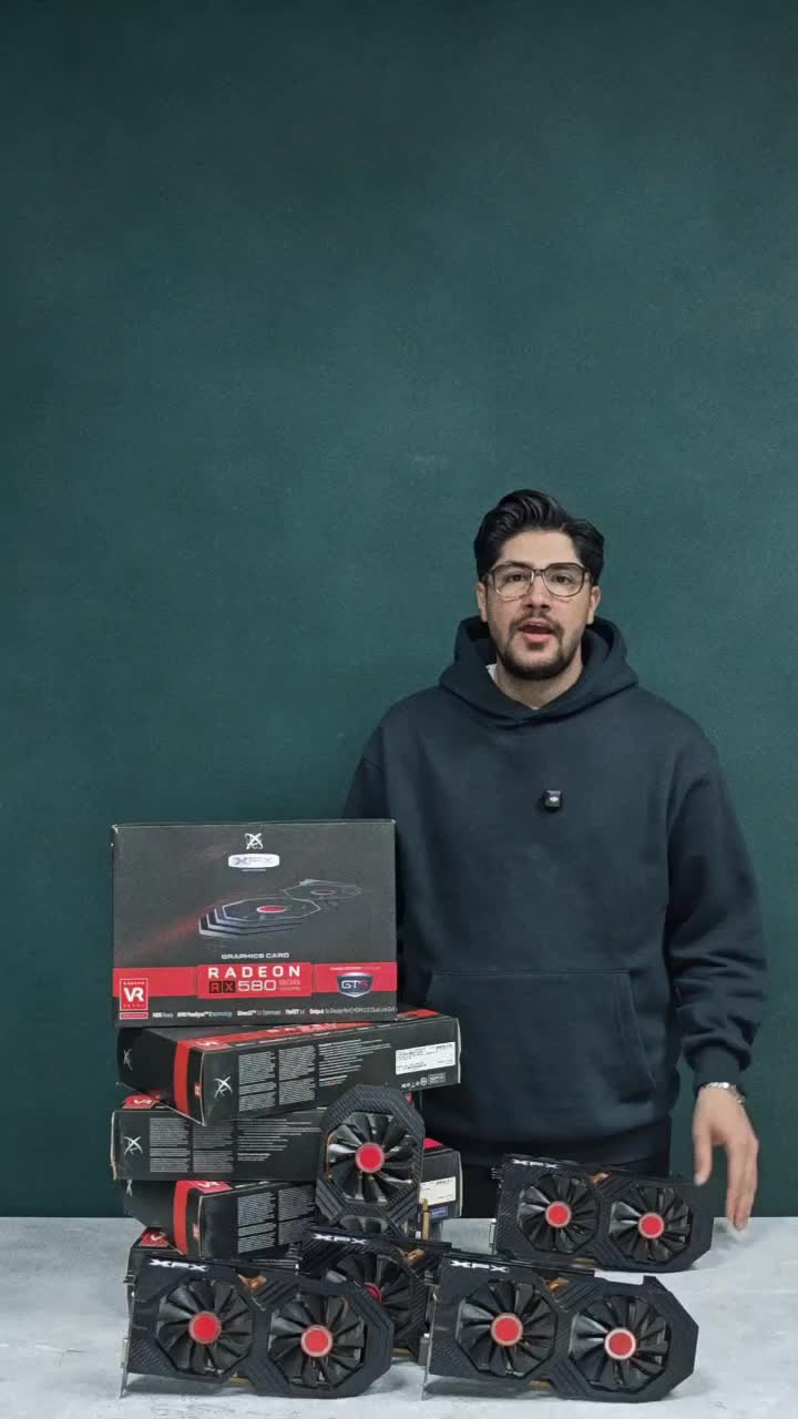 گرافیک ۸ گیگ RX580 8G|قطعات و لوازم جانبی رایانه|فردیس, فردیس|دیوار