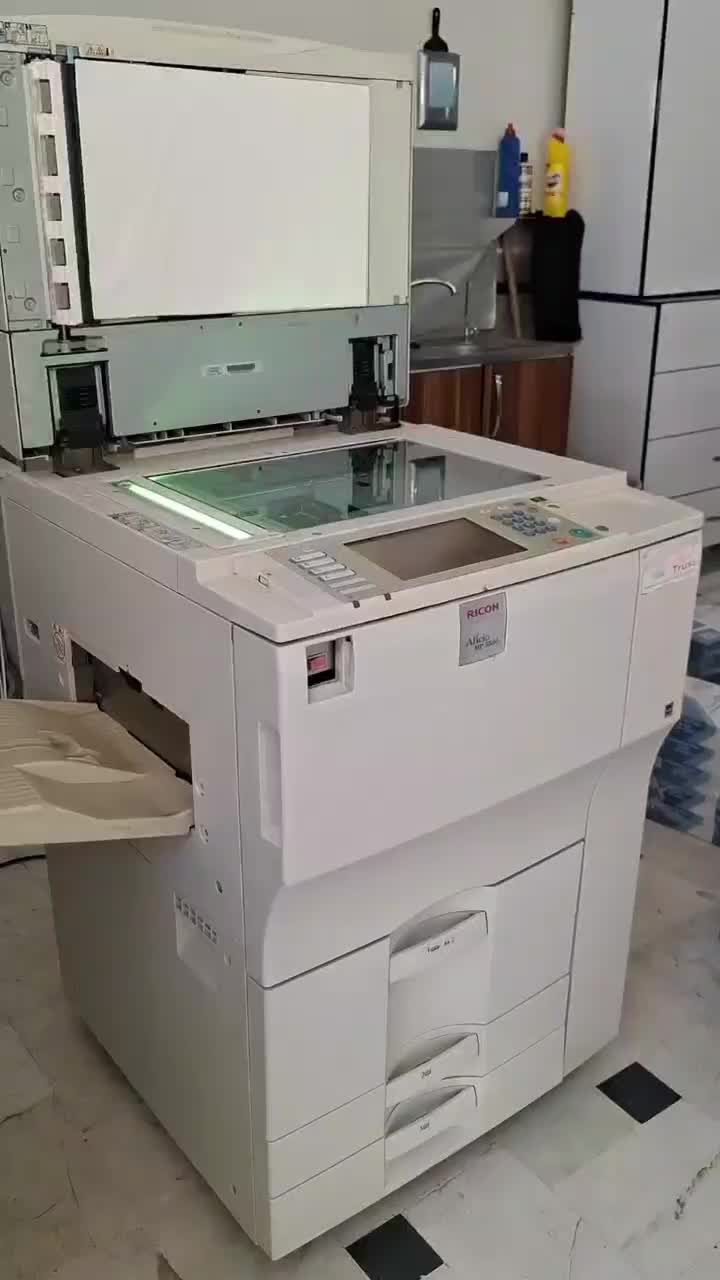 ریکو - آفیشیو - چسب گرم - چاپخانه - صحافی|پرینتر، اسکنر، کپی، فکس|قم, کلهری|دیوار