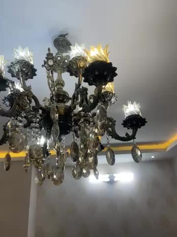 لوستر|لوستر و چراغ آویز|اصفهان, رزمندگان|دیوار