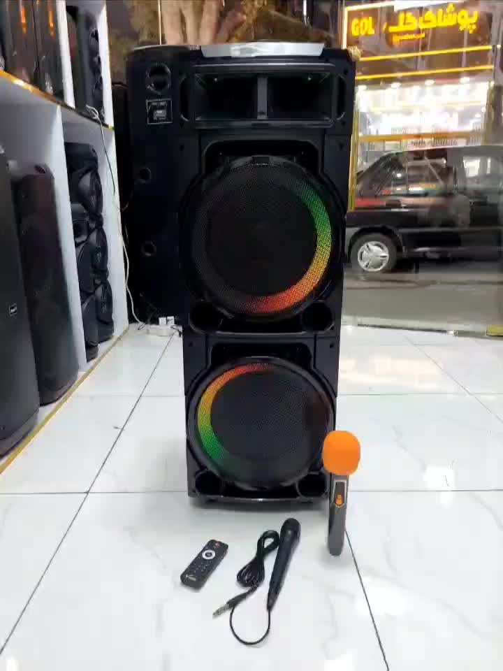 اسپیکر باند سیستم صوتی ۱ متری شارژی ۲ساب ۱۰ اینچ|سیستم صوتی خانگی|تبریز, |دیوار