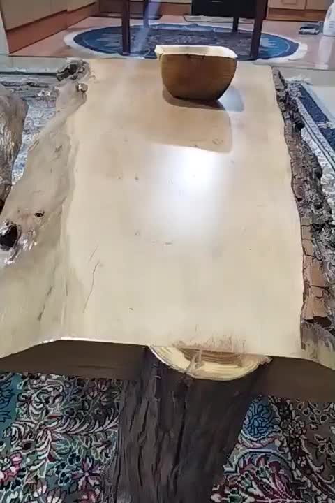 میز جلو مبلی تمام چوب|مبلمان خانگی و میز عسلی|بجنورد, |دیوار