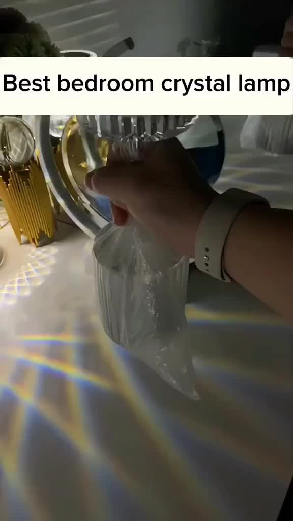 چراغ خواب کریستالی|چراغ خواب و آباژور|یزد, |دیوار