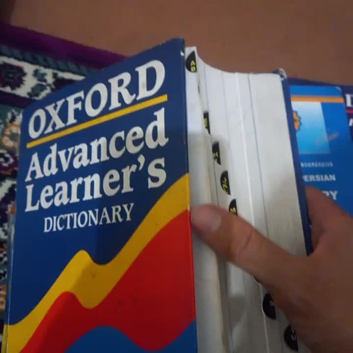 دیکشنری لغت نامه انگلیسی oxford|کتاب و مجله آموزشی|تهران, سنگلج (شاپور)|دیوار
