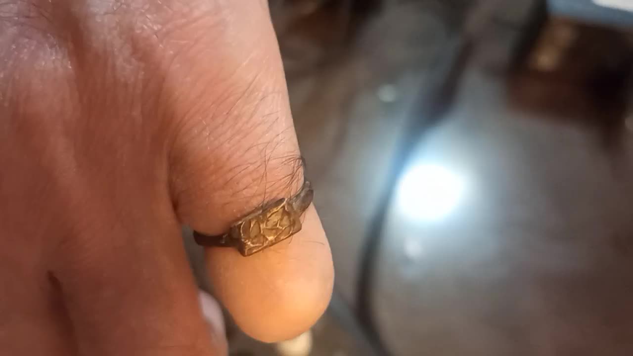 انگشتر مفرغ دستساز قدیمی قدمت نایاب|کلکسیون اشیاء عتیقه|تهران, زرگنده|دیوار