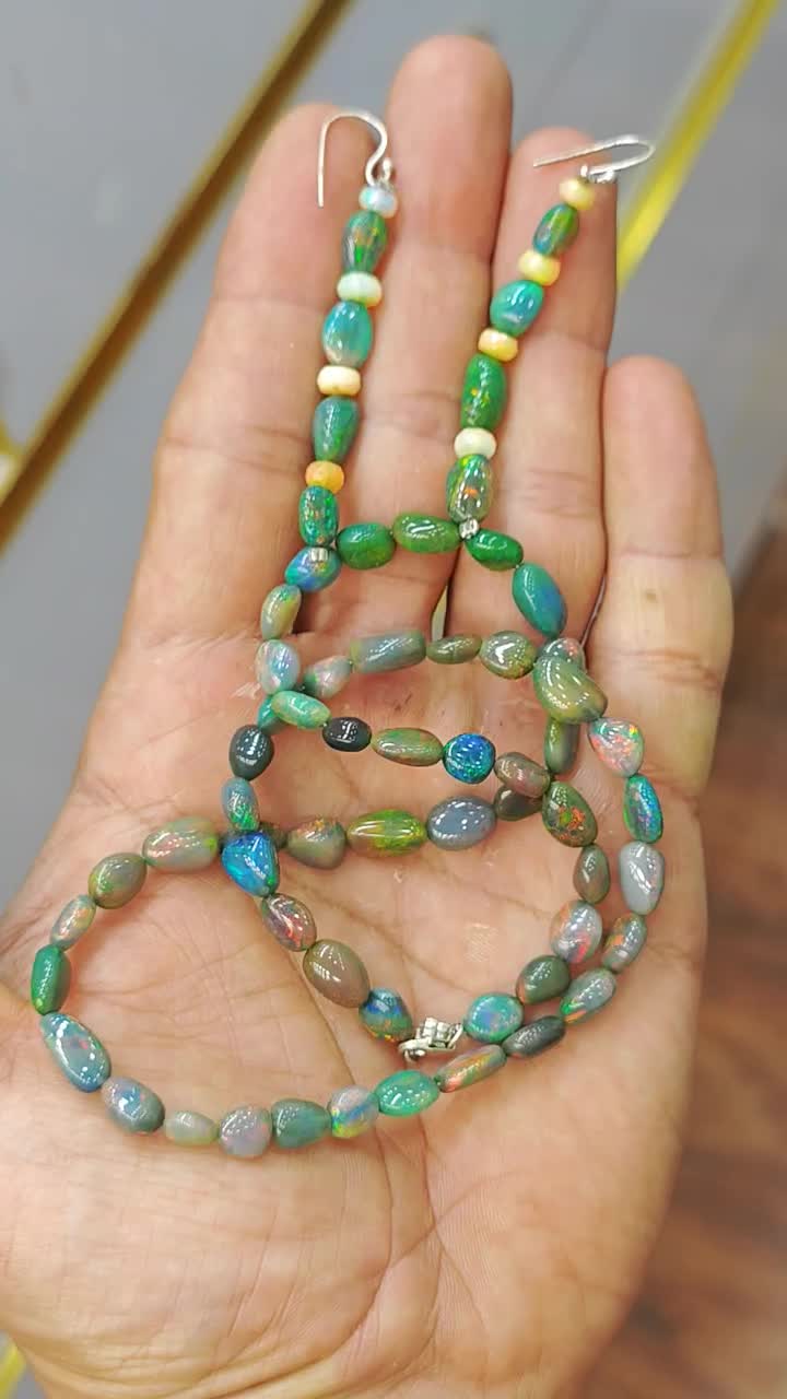 گردنبند اوپال معدنی|جواهرات|قم, ارم|دیوار