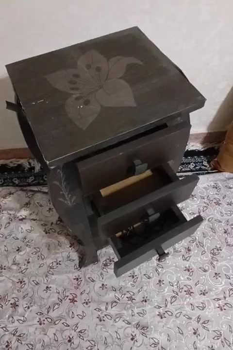 میز تلفن چوبی سه کشو|میز تلفن|اسلام‌شهر, شهرک سعیدیه|دیوار