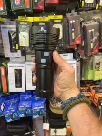 چراغ قوه شارژی کیلومتری led۱۸ zingaro w536|کوهنوردی و کمپینگ|تهران, لاله زار|دیوار