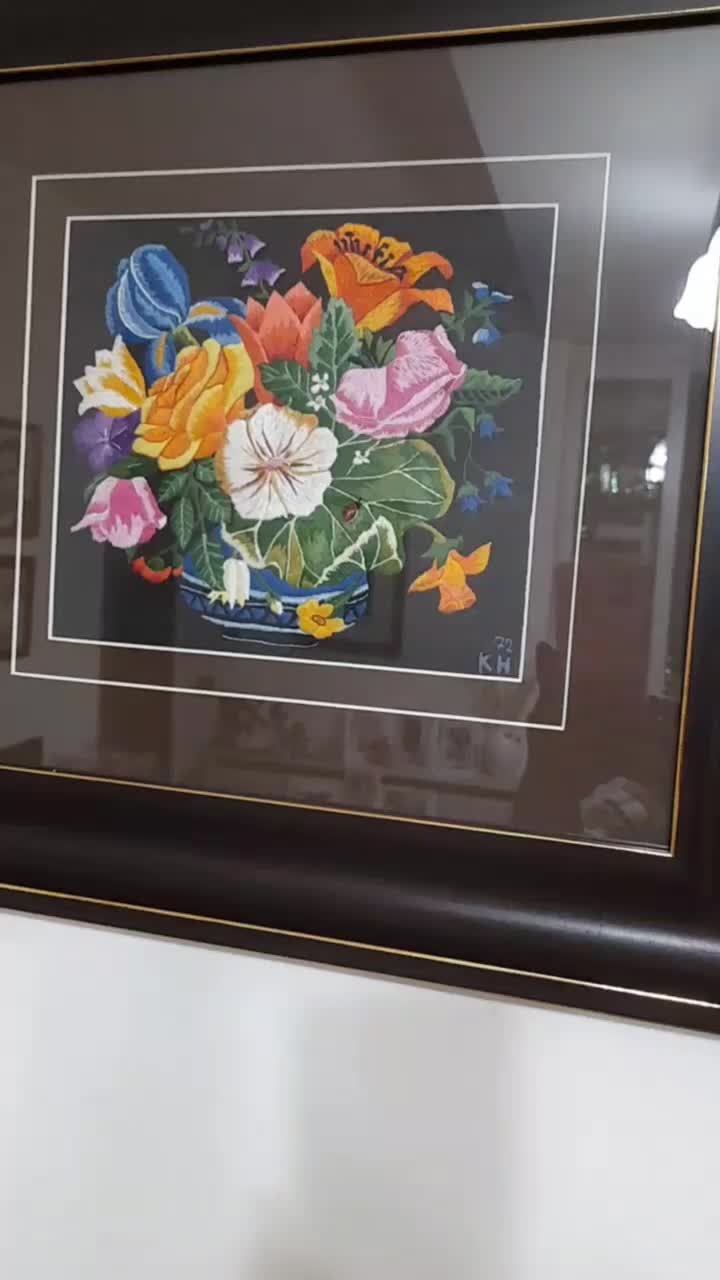 تابلوسوزندوزی بادست|کلکسیون اشیاء عتیقه|تهران, اکباتان|دیوار