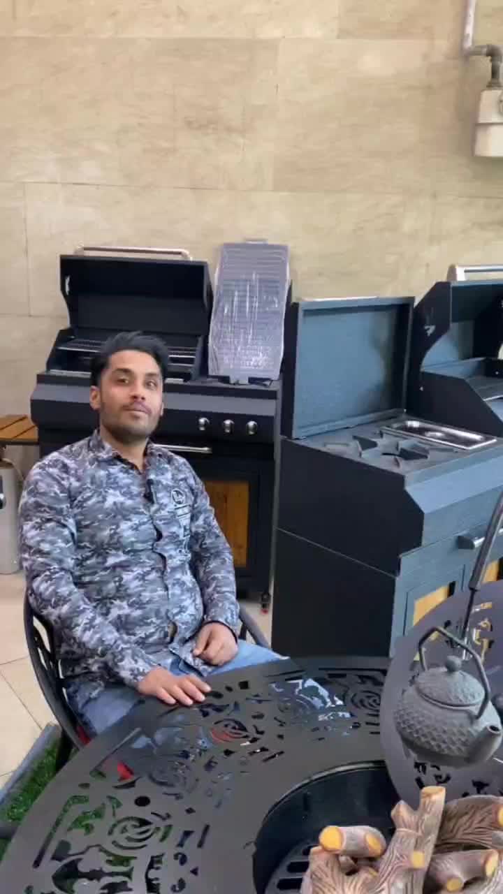 باربیکیو 110 سانت6 کاره با تابه سرخ کن و..|اجاق گاز و لوازم برقی پختوپز|تهران, شوش|دیوار