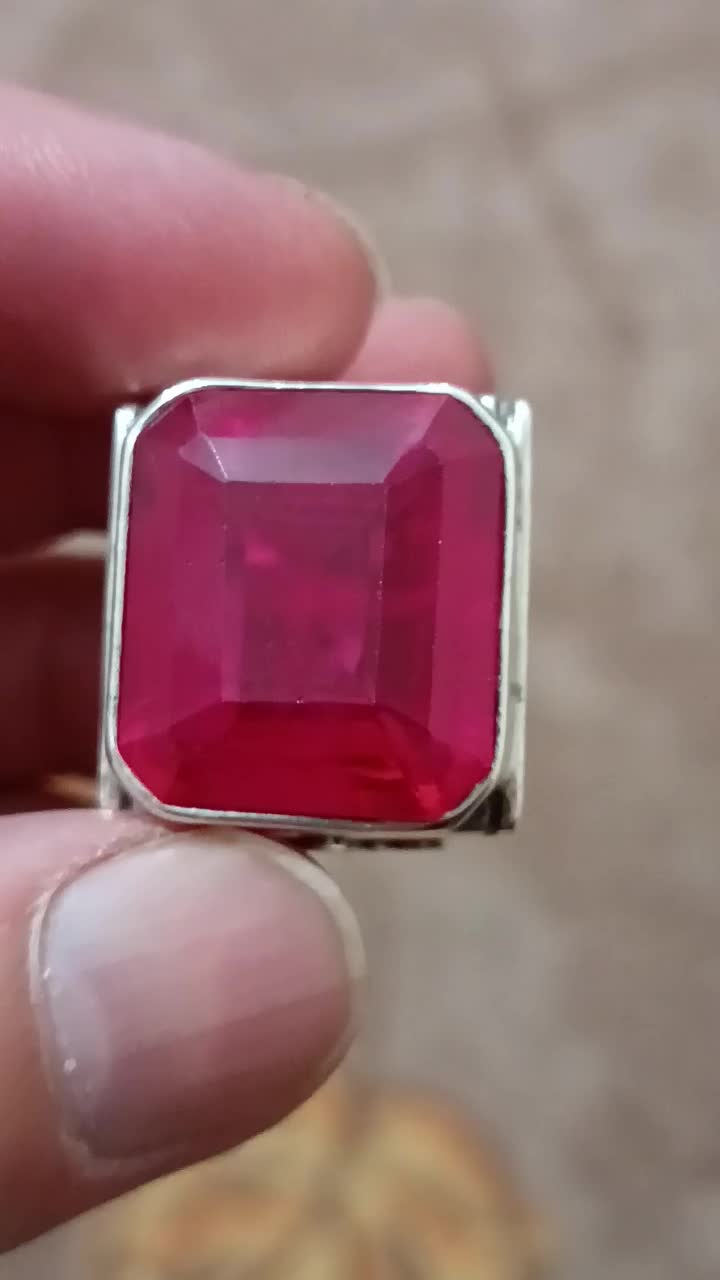 انگشتر یاقوت اصل برمه|جواهرات|اردبیل, |دیوار