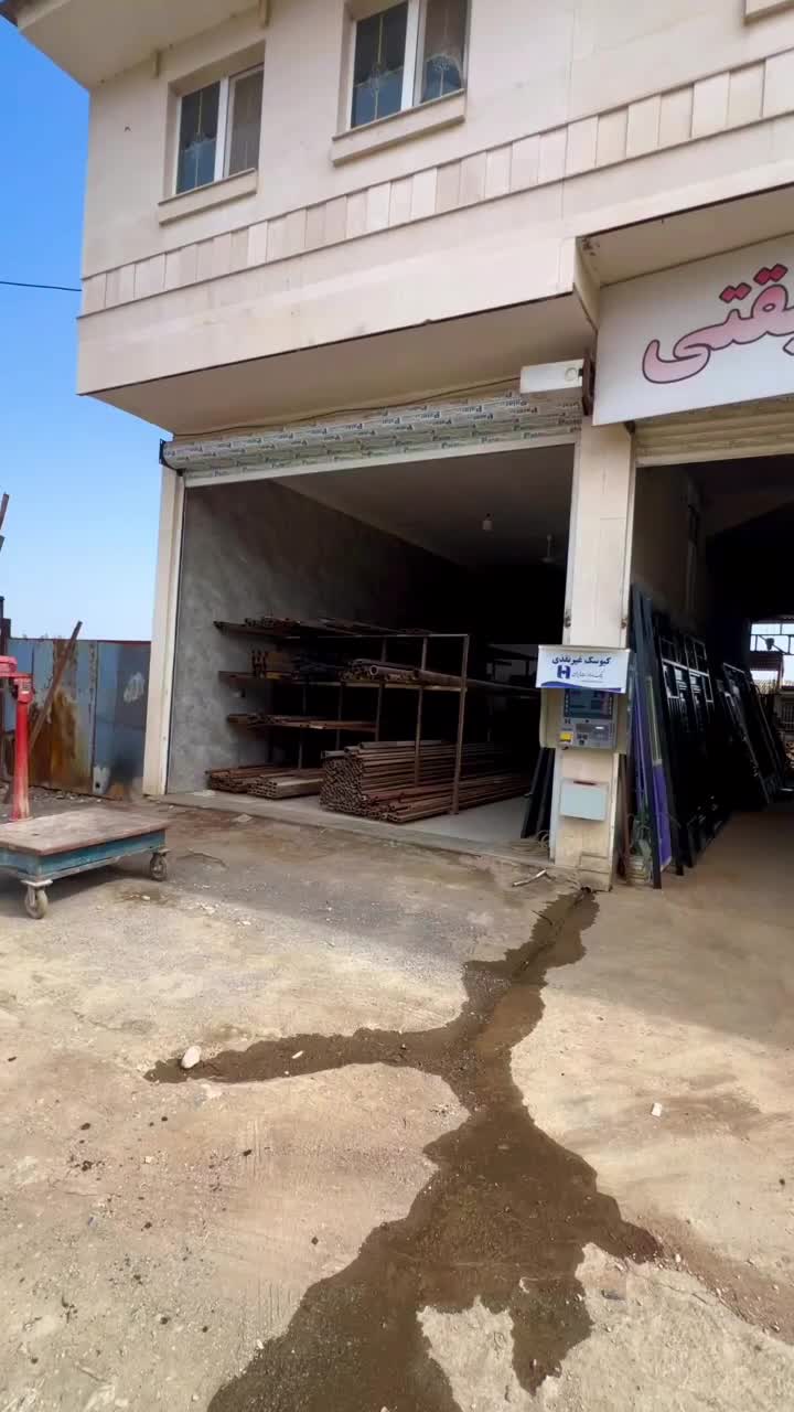 درب حیاطی و دروازه آهنی|مصالح و تجهیزات ساختمان|گرگان, |دیوار