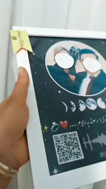 قاب عکس و تابلو موزیکال بک لایت (تولدسالگرد هدیه)|تابلو، نقاشی، عکس|تهران, کرمان|دیوار