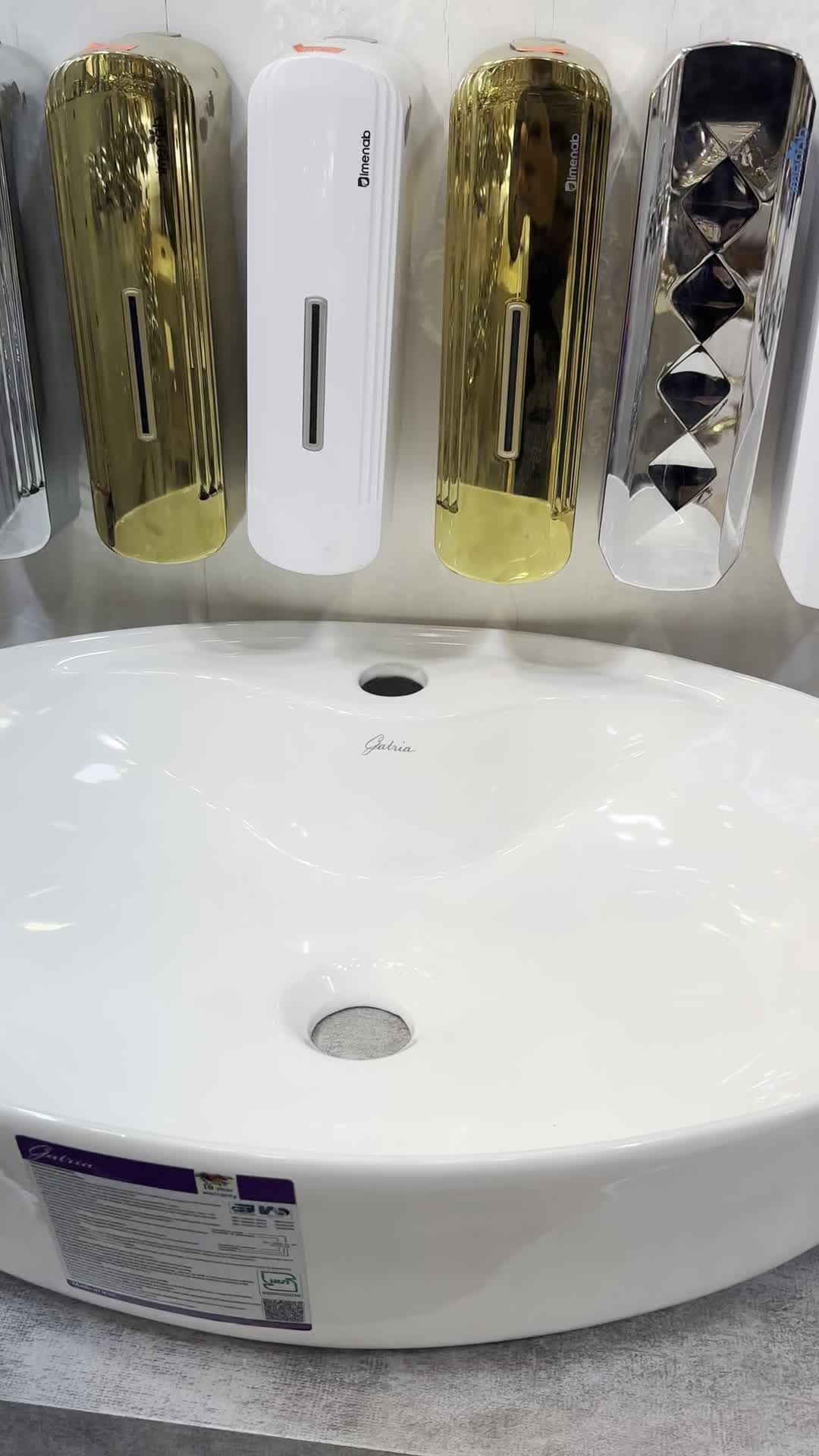 روشویی کابینتی ۶۰ در ۴۰ ضد آب بتن طوسی|لوازم سرویس بهداشتی|تبریز, |دیوار