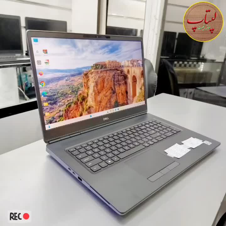 لپتاپ‌بسیارقدرتمندDELL صفحه4k،بدنه‌فلزی،گرافیک‌دار|رایانه همراه|قم, صفائیه|دیوار