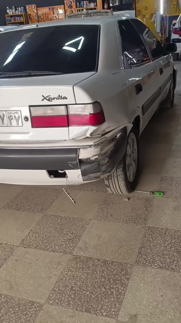 صافکاری بی رنگ با دستگاه PDR.نقاشی ولیسه گیری|خدمات موتور و ماشین|اراک, |دیوار