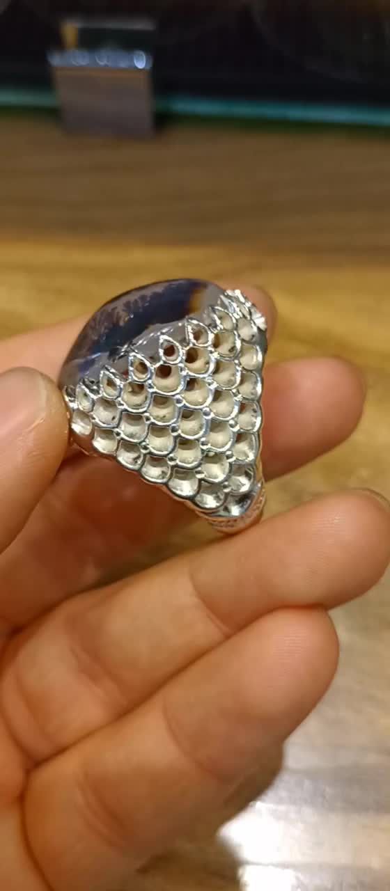 انگشتر عقیق شجر قواره دار سنگین|بدلیجات|تهران, بازار|دیوار