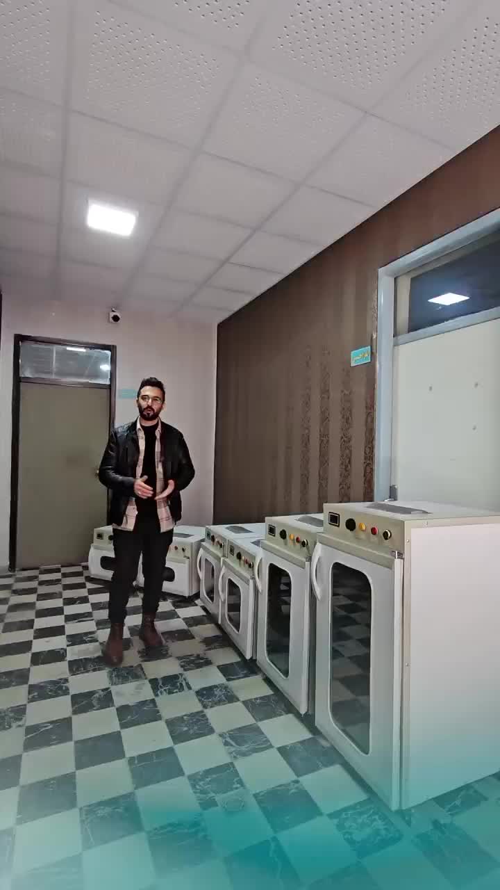 دستگاه خشک کن میوه آلبالو زردآلو سبزیجات d120ettt|ماشین‌آلات صنعتی|خلخال, |دیوار